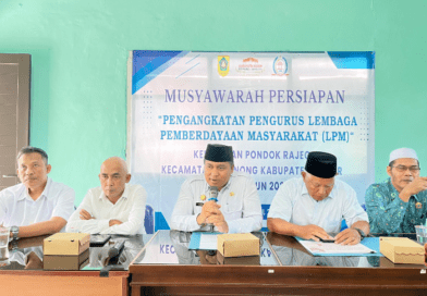Persiapan Musyawarah Pengangkatan Pengurus LPM Masa Bakti Tahun 2026 – 2029 di Kelurahan Pondok Rajeg
