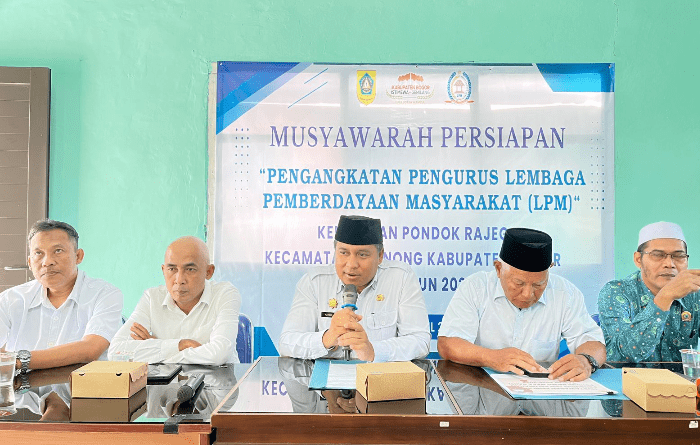 Persiapan Musyawarah Pengangkatan Pengurus LPM Masa Bakti Tahun 2026 – 2029 di Kelurahan Pondok Rajeg