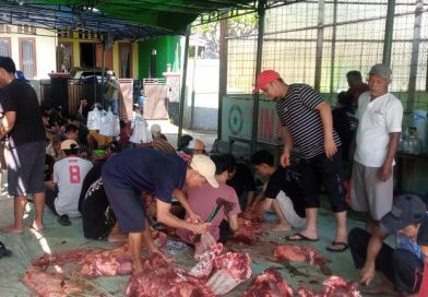 Idul Adha 1447 H, Warga RT 01/02 RW 08 Kelurahan Pondok Rajeg Gelar Penyembelihan Hewan Kurban