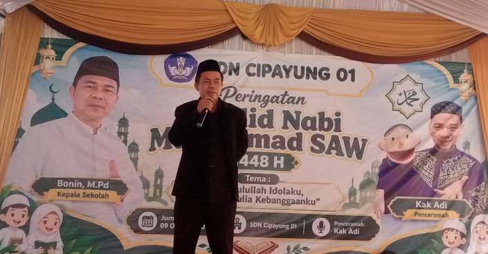 SDN Cipayung 01 Peringati Maulid Nabi Muhammad SAW 1448 H, Tanamkan Akhlak Mulia dan Semangat Kebangsaan
